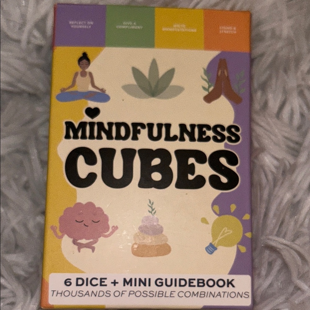 Mindfulness Cubes Game - Multicolor